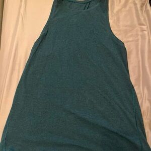Lululemon Athletica Green Sleeveless Tank Top